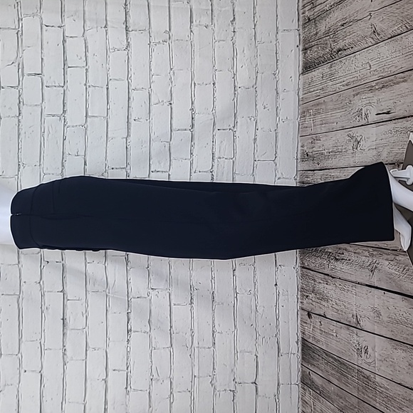 Joie Ardina Nautical Button Front High Waist Wide Leg Sailor Pant in Navy - Picture 5 of 17